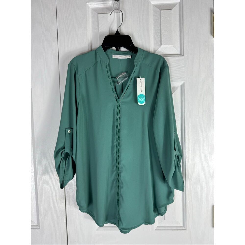Nwt Lush Womens Mint Blouse Size Small
